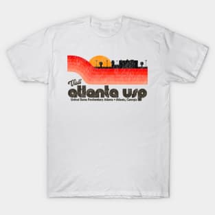 Visit Atlanta USP Prison Retro Tourist Souvenir T-Shirt